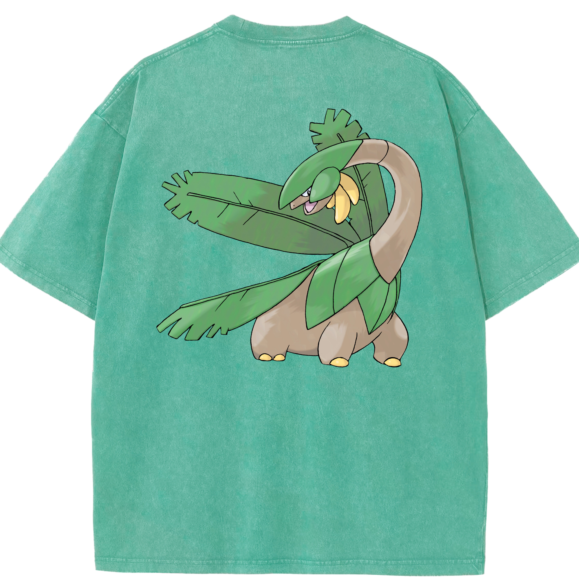 （画像用） ポケットモンスター Pokémon 綿100% ヴィンテージ風 半袖Tシャツ（背面プリント）
